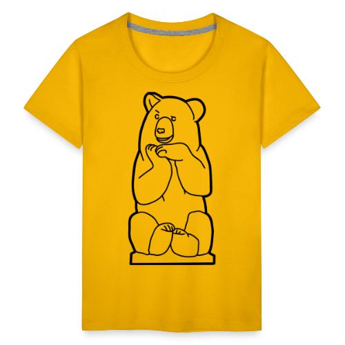 Berliner Bär, sitzend - Kinder Premium T-Shirt