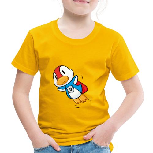 Duck - die Ente aus Federn - Superente! Superduck - Kinder Premium T-Shirt