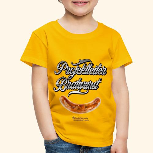 Grillspruch Projektleiter Bratwurst - Kinder Premium T-Shirt
