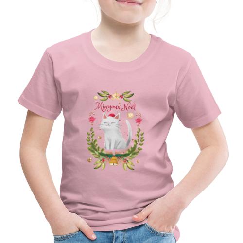Miayoux Noël - Pull moche de Noël avec chat - T-shirt Premium Enfant