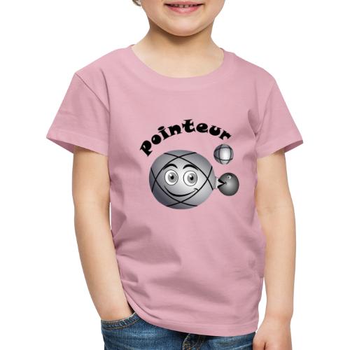 t shirt pointeur pétanque boule existe en tireur N - T-shirt Premium Enfant