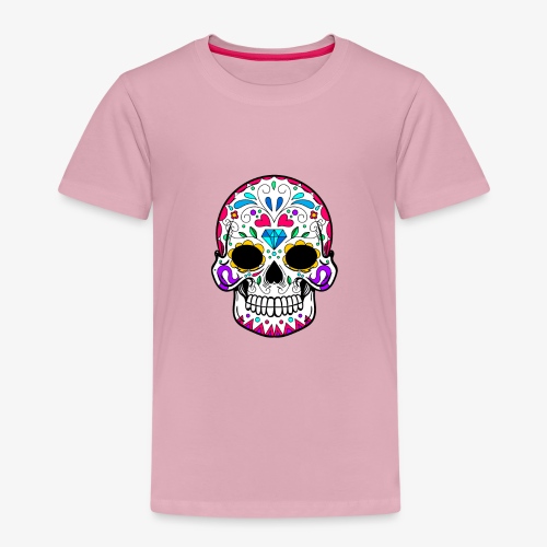 Dia de los Muertos Skull Juan - Kids' Premium T-Shirt