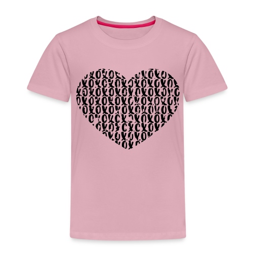 heart - love - Kinderen Premium T-shirt
