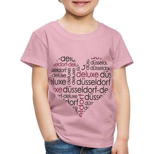 Düsseldorf Deluxe Herz Motiv - Kinder Premium T-Shirt