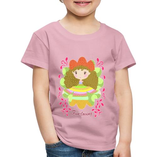 Fun-loving Girl - Kids' Premium T-Shirt