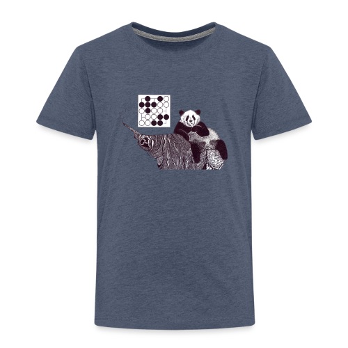 Panda 5x5 Seki - Kids' Premium T-Shirt