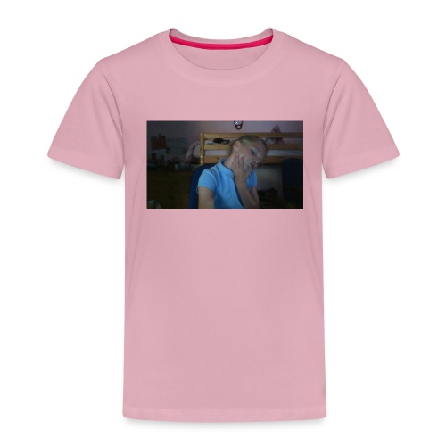 pink lazy hoodie - Kids' Premium T-Shirt