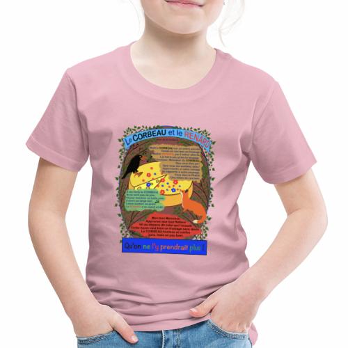 Le Corbeau et le Renard (Jean de la Fontaine) - T-shirt Premium Enfant