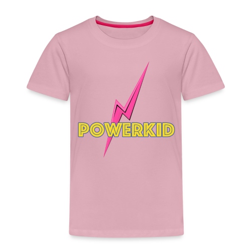 powerkid logo - Kinderen Premium T-shirt