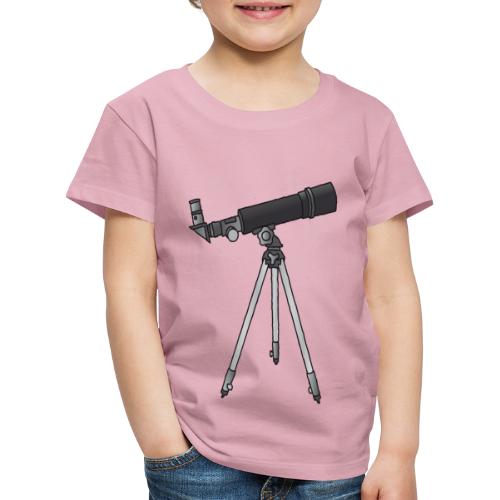 Teleskop Astronomie c - Kinder Premium T-Shirt