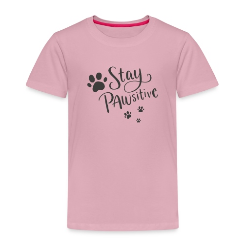 Stay Pawsitive - Premium-T-shirt barn