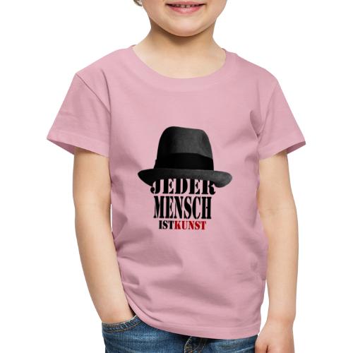 Jeder Mensch ist Kunst | Beuys Hut - Kinder Premium T-Shirt