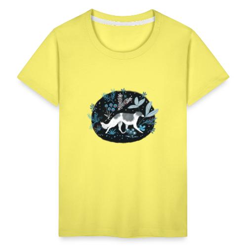 Barsoi im Mitternachtswald - Kinder Premium T-Shirt