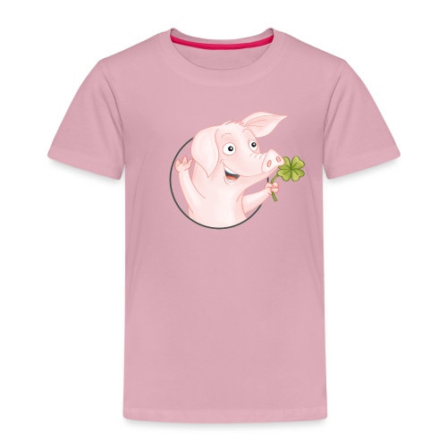 Glücksschwein - Kinder Premium T-Shirt