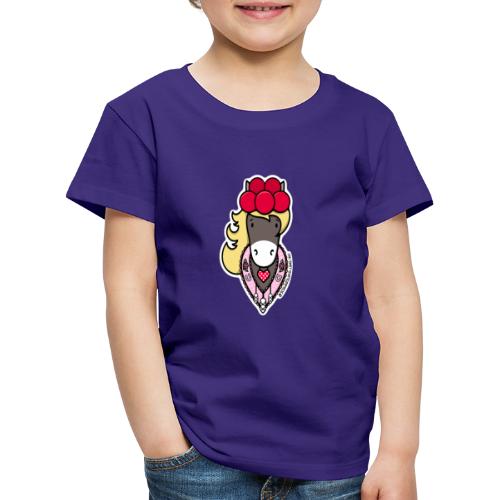 Schwarzwaldpony Rosa - Kinder Premium T-Shirt