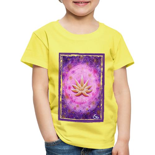 Goldener Lotus - Sonja Ariel von Staden - Kinder Premium T-Shirt