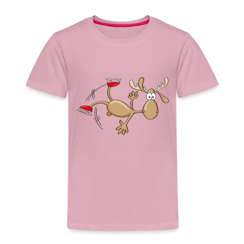 the flying elch - Kinder Premium T-Shirt