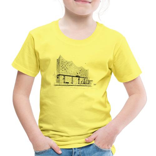 Bronko55 No.05 – Elbphilharmonie Hamburg - Kinder Premium T-Shirt