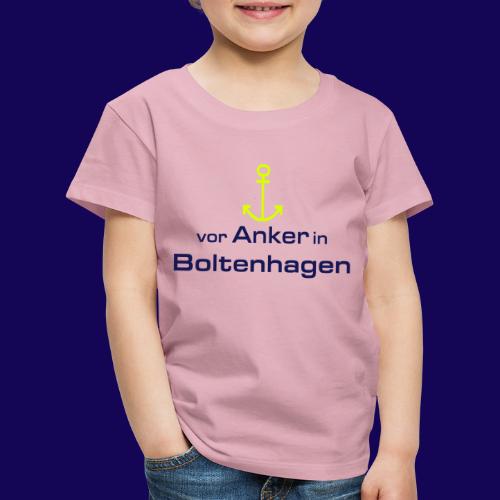 Vor Anker in Boltenhagen: Urlaub im Ostseebad - Kinder Premium T-Shirt