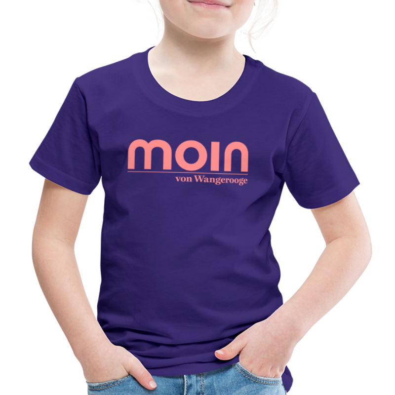 MOIN (Lachs-Pink) - Kinder Premium T-Shirt