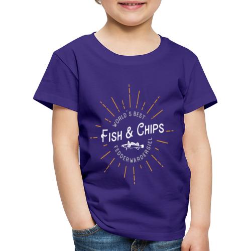 Fish & Chips Fedderwardersiel - Kinder Premium T-Shirt