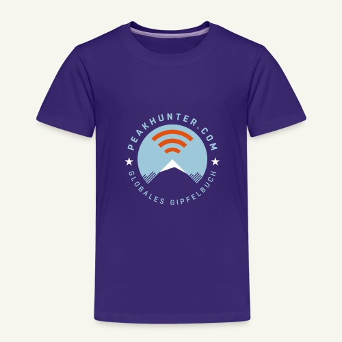 Peakhunter Globales Gipfelbuch - Kinder Premium T-Shirt