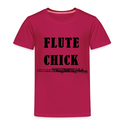 Flute Chick - Kids' Premium T-Shirt