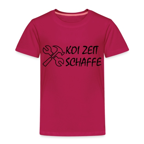 KoiZeit - Schaffe - Kinder Premium T-Shirt