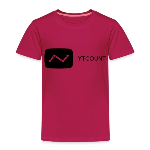 YTCount Logo White - Kinderen Premium T-shirt