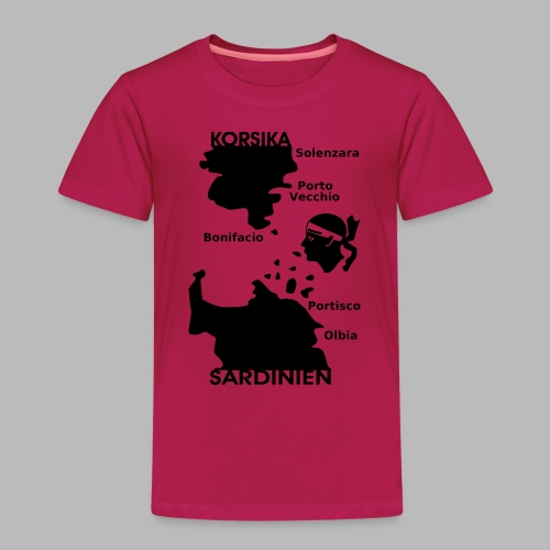 Korsika Sardinien Mori - Kinder Premium T-Shirt