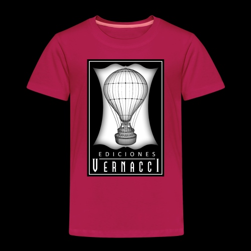 logotipo de ediciones Vernacci - Camiseta premium niño