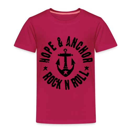 Hope & Anchor - Rock´n´Roll - Kinder Premium T-Shirt