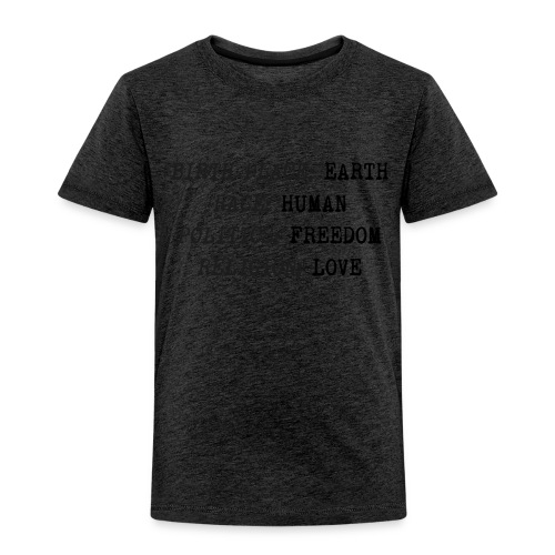 HUMAN KIND - Kinder Premium T-Shirt