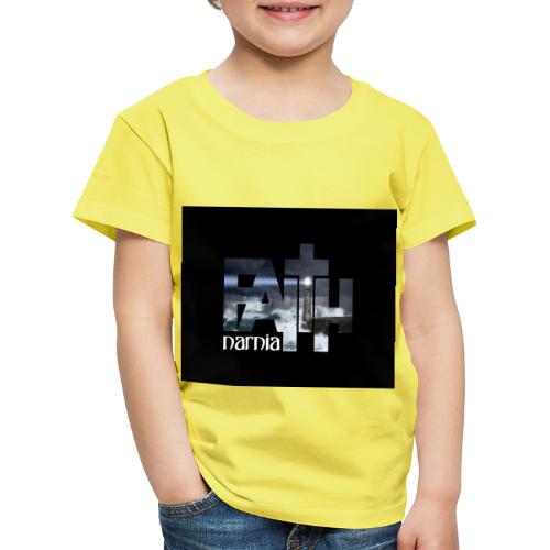 Narnia - Faith Mask - Black - Kids' Premium T-Shirt