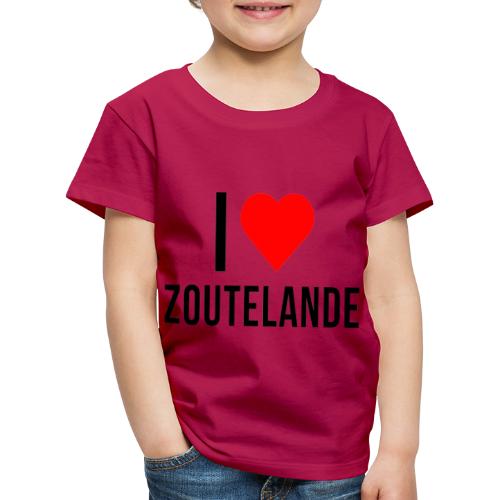 I Love Zoutelande - Kinder Premium T-Shirt