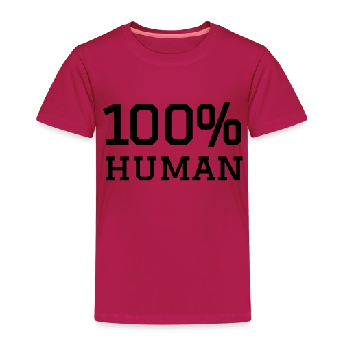 100% Human - Premium-T-shirt barn