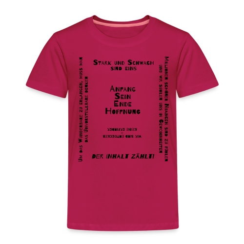 Schlaue Sprüche - Kinder Premium T-Shirt