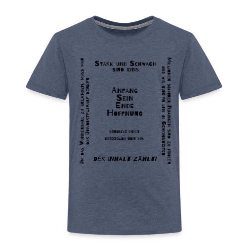 Schlaue Sprüche - Kinder Premium T-Shirt