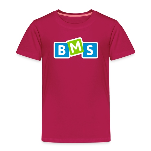 BMS origineel 3kleur outline - Kinderen Premium T-shirt