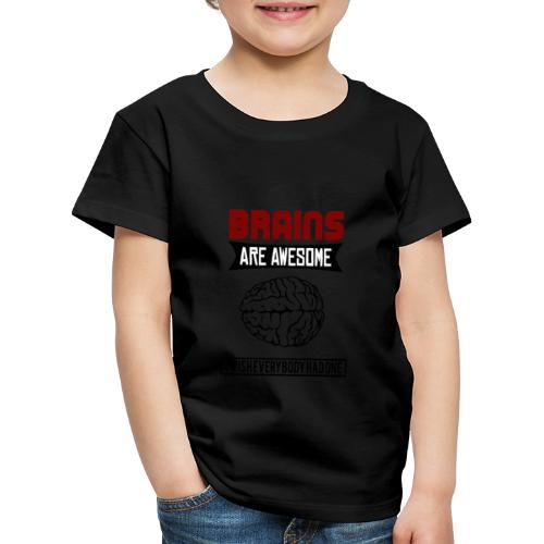 Brain - Gehirn - Kinder Premium T-Shirt