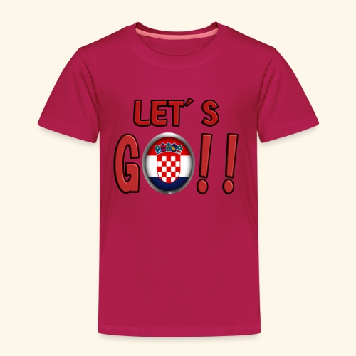 Go Croatia - Maglietta Premium per bambini
