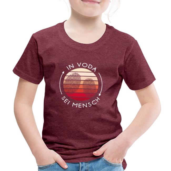 In Voda sei Mensch - Kinder Premium T-Shirt