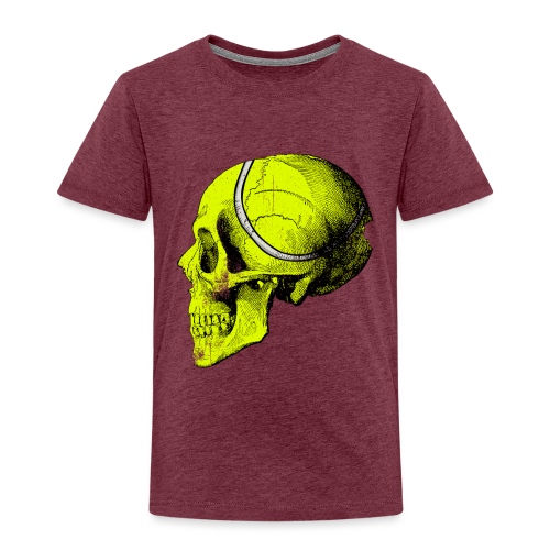 Funny Skeleton Tennis Gift For Halloween Party - T-shirt Premium Enfant
