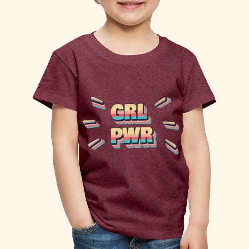 GRLPWR - Kinder Premium T-Shirt