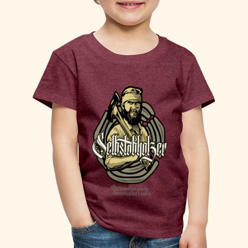 Holzfäller Spruch Selbstabholzer - Kinder Premium T-Shirt