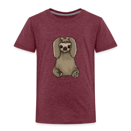 Kunterli loves sloths - #KUN-SLO-22 - cute - Kids' Premium T-Shirt