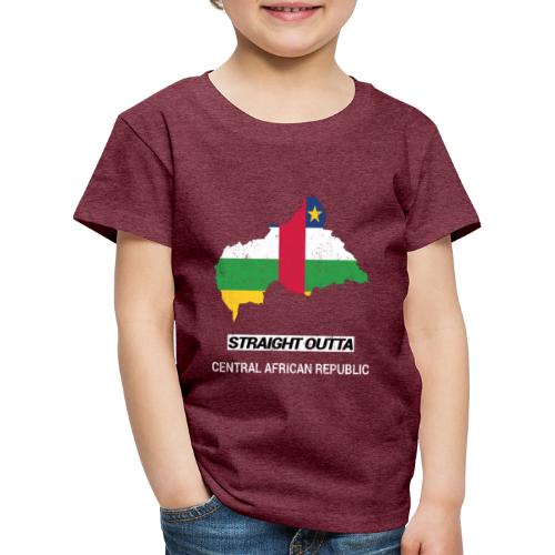 Straight Outta Central African Republic country - Kids' Premium T-Shirt