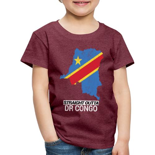 Straight Outta Democratic Republic of the Congo - Kids' Premium T-Shirt