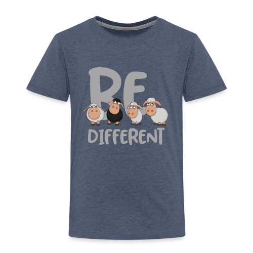 Be different Schafe: Einzigartiges schwarzes Schaf - Kinder Premium T-Shirt