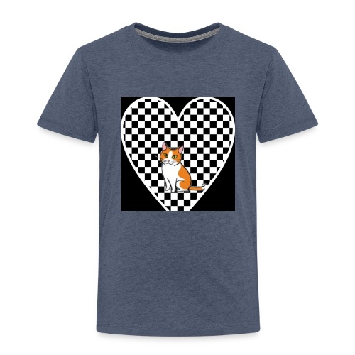 Charlie the Chess Cat - Kids' Premium T-Shirt